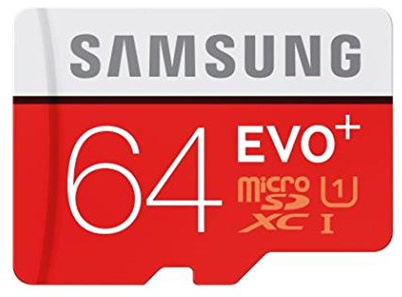 Samsung EVO+ - Tarjeta de Memoria microSD de 64 GB