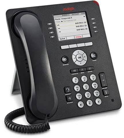 Avaya 9611G Téléphone IP de Bureau (Bluetooth, Fonction Mains Libres, téléphone IP : IP activé)