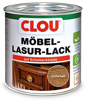 Möbel-Lasur-Lack L4 eiche hell 0,125 L