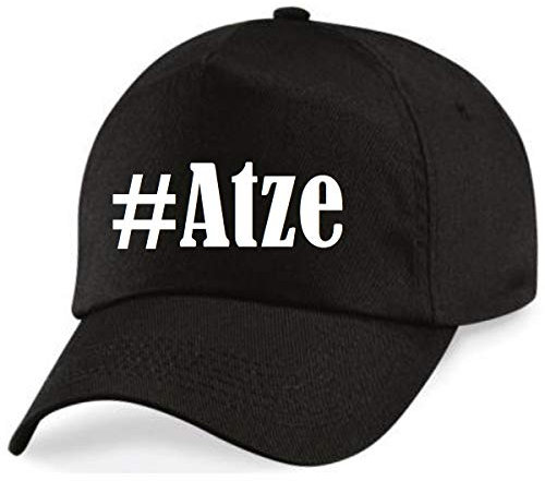 Reifen-Markt Base Cap Hashtag #Atze Größe Uni Farbe Schwarz Druck Weiss