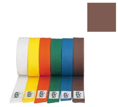 Kampfsport Gürtel von Kwon v. Farben und Längen (braun, 260)