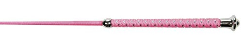 HKM Silver Fusta de equitación Rosa Neón 120