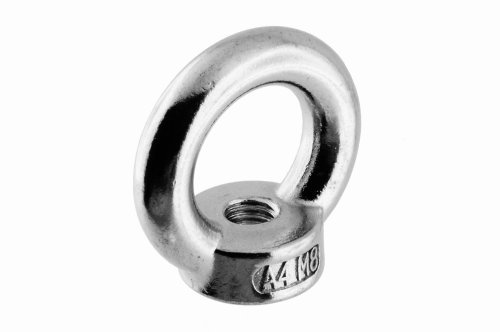 Ecrou à anneau M8, AISI 316