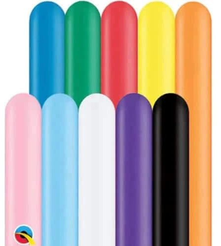Qualatex 260 Globos 260 (Bolsa de 100 Globos) , color/modelo surtido