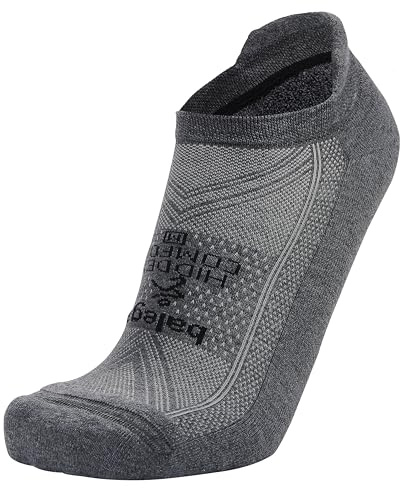 Balega Mens Hidden Comfort Socks, Charcoal, S EU