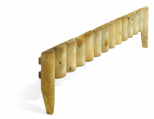 Rowlinson 1.0metre Picket Border Fence (Pack of 2)