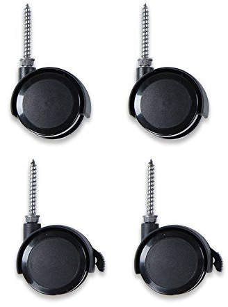 babybay Rollensatz Parkett passend für Modell Trend und All in One / vom Beistellbett zum Stubenwagen / Rollen