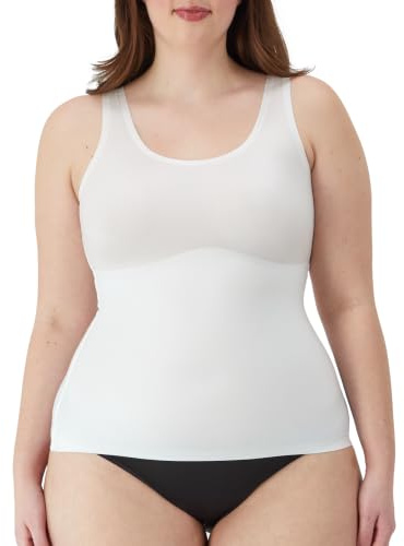 Maidenform womens Comfort Devotion Cami Fl2018 shapewear tops, White, Medium US