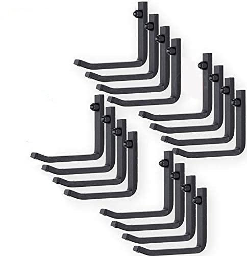 4U® 16x Wand Reifenhalter 40kg (8x20mm) Felgenbaum Reifenregal Reifen Felgen Wandhalterung Wandhalter