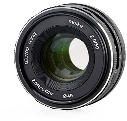 Meike Objektiv 50mm F2.0 für Sony E-Mount, multicoated