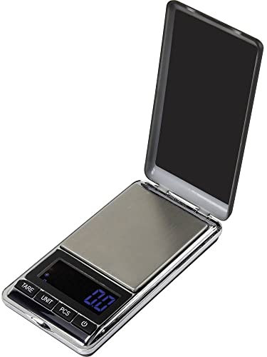 Basetech Taschenwaage Wägebereich (max.) 500 g Ablesbarkeit 0.1 g batteriebetrieben Silber