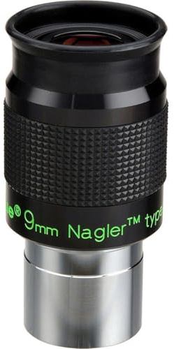 Tele Vue Nagler Type-6 9mm Ultra Wide Field 1.25 Eyepiece with 82 Degree Field of View