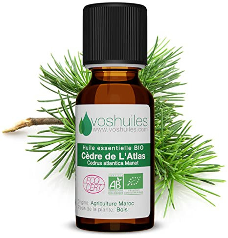 Aceite Esencial Orgánico de Cedro Atlas 10ml