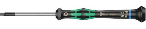 Wera 2054 Elektroniker-Sechskantschraubendreher, Hex-Plus, 2,5 x 60 mm, 05118070001