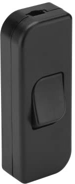 Debflex Bouton poussoir 2 fils 2 A Noir 719320