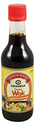Sauce Wok Kikkoman - Bouteille verre 250ml