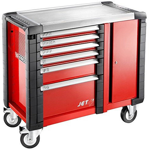 Facom Mobile Werkbank Jet+ mit 6 Schubfächern - rot Jet.T6M3