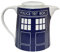 Doctor Who Tardis Teekanne mit Türverkleidung, Blau