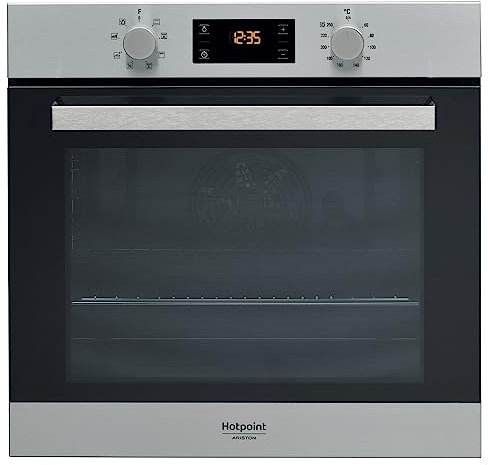 Hotpoint FA3 540 H IX HA Forno elettrico 66L 2900W A Nero, Acciaio inossidabile forno