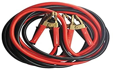 JBM 51363 Juego de cables de arranque cables de arranque con clip de cobre juego de diam. 35 mm2 x 3 m de largo