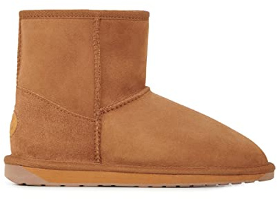 EMU Australia Women's Stinger Mini Sheepskin Boot, Chestnut, Size 40