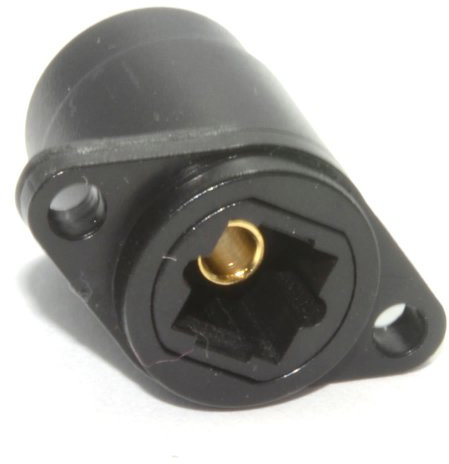 kenable Optique TOSlink Mur Plaque Murale Panneau Montage Femelle Vers Femelle adaptateur