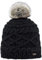 Barts Damen Mütze / Strickmütze Claire Beanie, Schwarz (Schwarz) One Size