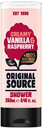 Original Source - Creamy Vanilla & Raspberry Shower Gel - 250ml