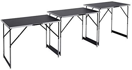 3 teiliger Multi-Funktionstisch, höhenverstellbar, Maße pro Tisch: 100 x 60 cm, variable Arbeitshöhe