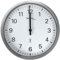 Technoline WT 8950 Funkwanduhr Ø 30 cm chrom, Silber