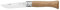Opinel 2021 INOX Messer Erwachsene Eiche, N° 8, Eichenholz Braun