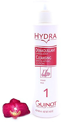 Guinot Hydra Double Ionisation Cleansing Exfoliating Face Lotion 500ml (Salon Size) by Guinot
