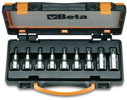 Beta 920TX/C9 - Steckschlüsselsatz, 9teilig, für Torx®-Schrauben (Art. 920TX), im kasten
