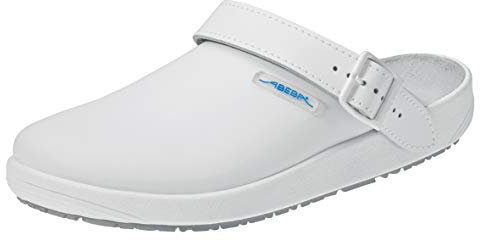 Abeba Berufsschuh-Clog Unisex Abeba Clog 9200 tools, Weiß, 37 EU