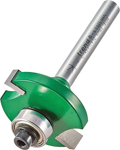 Trend CraftPro Slotting Router Cutter, 1/4 Inch Shank, 6.3mm Cutting Depth, 31.8mm Diameter, Tungsten Carbide Tipped, C145X1/4TC