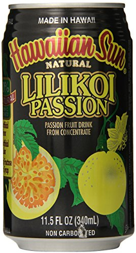 Hawaiian Sun Lilikoi, Passion Fruit, 11.5 Fl Oz (Pack of 24)