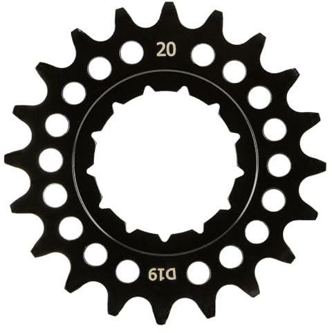 KMC Kettenblatt Rohloff 1/8 inch 20 Zähne Stahl Schwarz