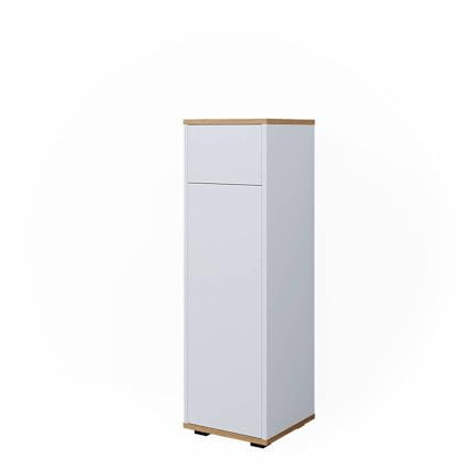 Vicco Midischrank Didi, Weiß/Artisan, 30 x 97 cm