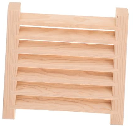 ETHZZLE Rejilla De Ventilación De Madera Para Sauna Accesorio De Ventilación Eficaz Para Mejorar La Circulación De Aire y Eliminar Humedad Salas De Vapor