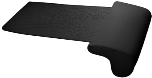 ETUCYNG Supporto per gambe estensibile per seggiolino auto, estensore per seggiolino auto | Estensore per gambe portatile in pelle,Tappetino per poggiagambe, cuscino per sedile automatico esteso,