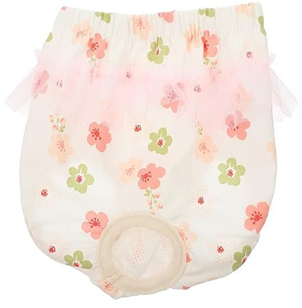 EXHUMKY Hygienehöschen Für Weibliche Hunde Aus Weichem Material Welpenwindeln Weiblich Atmungsaktive Hundehygienehose Praktische Windel Für Hund Weibchen