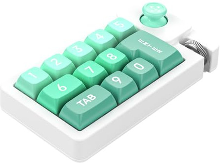 Gupcaqosjw Tastiera Programmabile, Tastiera Meccanica da Gioco RGB, Tastierino Numerico con Joystick Hot-Swap per Digitazione Musica Trading PC