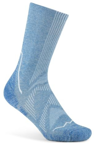 Buff| Calcetines Dryflx Crew Secado Rapido, Acolchado, Correr, Carreras, Frescos, Comodos Hombre Mujer M Blu
