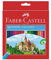 Faber Castell 111224 - Farbstifte Castle, 24 Stück im Kartonetui