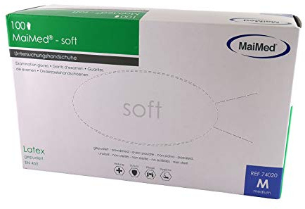Maimed Latexhandschuh soft, glatt M 74020