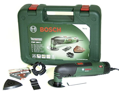Bosch 0.603.100.500 Herramienta multifuncional 190 W, 240 V, Negro, Verde