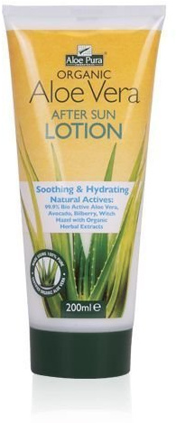 Aloe Pura Aloe Vera Organic After Sun Lotion 200ml - PACK OF 2