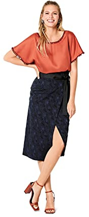 burda Schnittmuster Damen Kurzarm-Shirt 6204