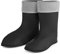 Ladeheid Damen Wärmende Stiefelsocken für Gummistiefel Innenschuh LA-800-2017 (Grau, 36 EU)
