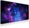 Gaming Mauspad XXL 900 x 400 mm- Mousepad Groß Schreibtischmatte Vernähte Kanten WassXerdicht Anti-Rutsch Desk Mat für PC, MacBook,Laptop Mouse Pad - Verbessert Präzision und Geschwindigkei